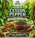 Premium Sri Lankan Black pepper (organic/whole Ceylon pepper)
